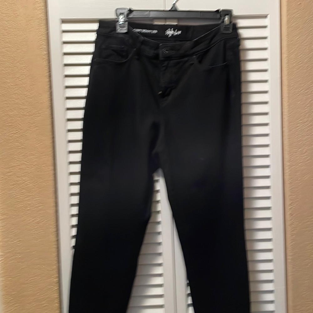 Ladies black jeans